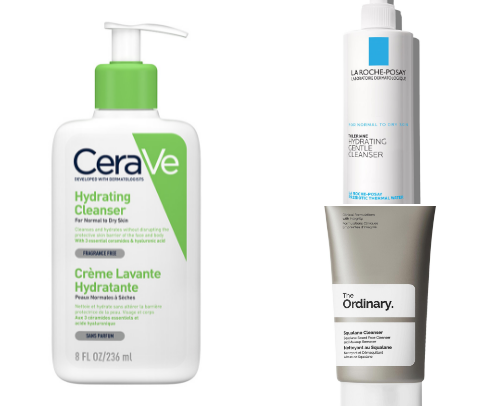 Simple Skincare Routine for Healthy Skin cover photo collage