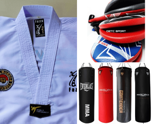 Taekwondo equipment you need cover photo collage