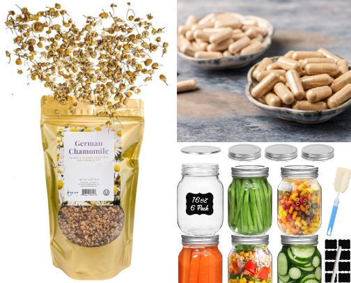 Mama’s Healing Garden — Herbal Essentials & Natural Remedies cover photo collage