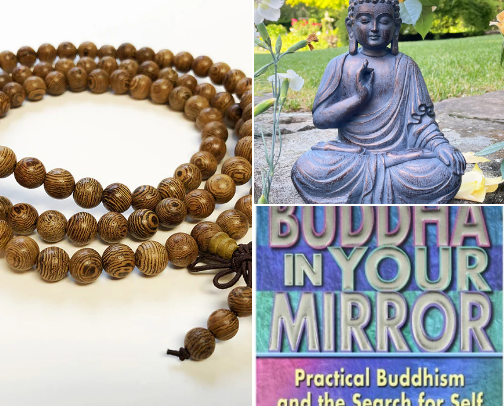 Buddhist Items cover photo collage