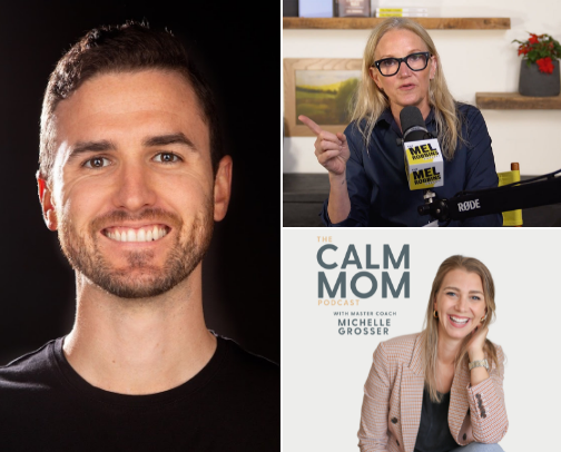 Simple things that help me calm my mind + lift my mood 🌸 cover photo collage