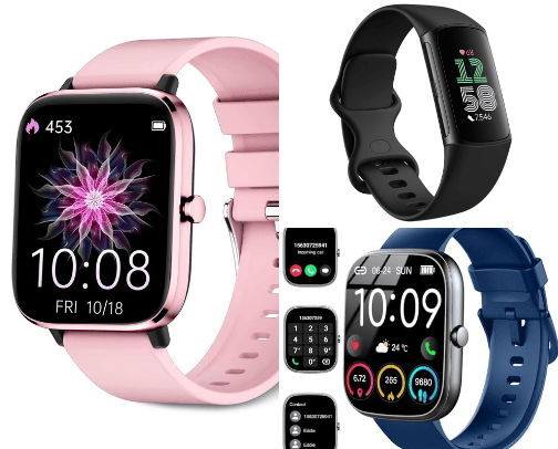 Tracks Activity Trackers & Smartwatches cover photo collage