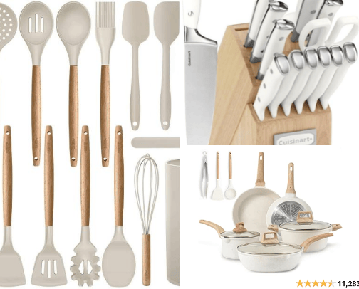 IN THE KITCHEN cover photo collage