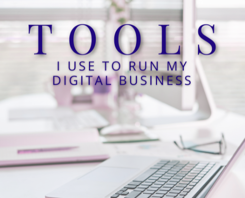 Tools I Use to Run My Digital Business cover photo collage