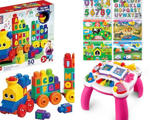 Stop the Tantrums:20 Toddler toys they actually LOVE💕 cover photo collage