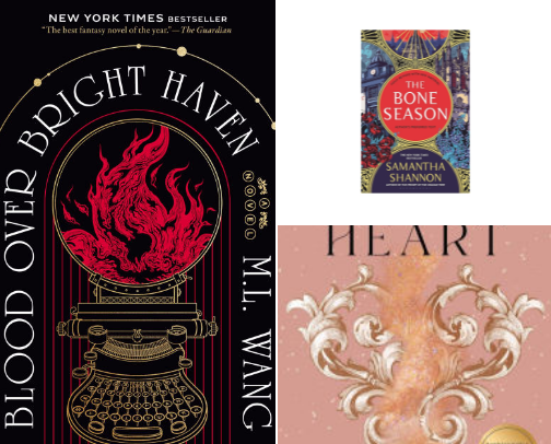 My favorite fantasy books 📚 cover photo collage