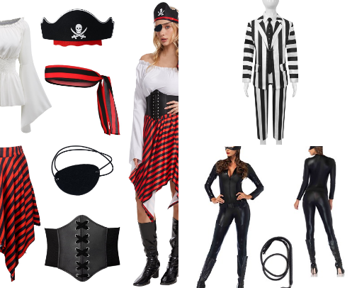 Halloween costume cover photo collage