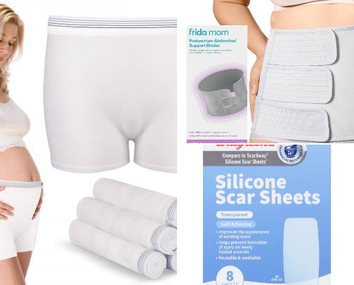 The 'Don't Forget This' C-Section Mom List cover photo collage