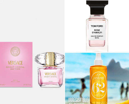 Rating perfumes I own cover photo collage