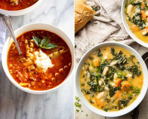 Cozy winter recipes that people can’t get enough of❄️☃️ cover photo collage