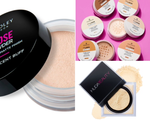Favorite setting powders❤️ cover photo collage