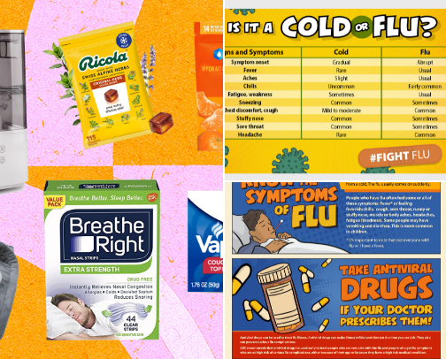 Flu or Cold Essentials cover photo collage