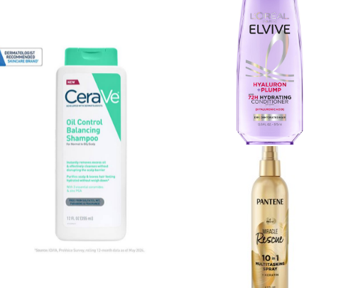 Hair Routine Staples for Oily Scalps and Dry Ends cover photo collage