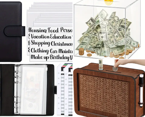 Budgeting and saving money 💰 cover photo collage