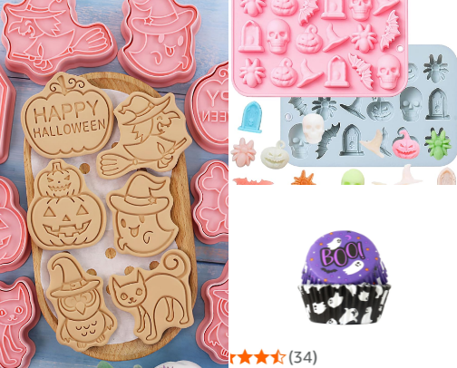 Halloween Kitchen & Party Essentials cover photo collage