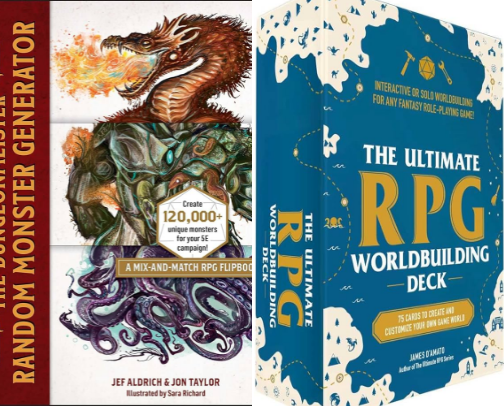 TTRPG Library Must-Haves for DMs/GMs cover photo collage