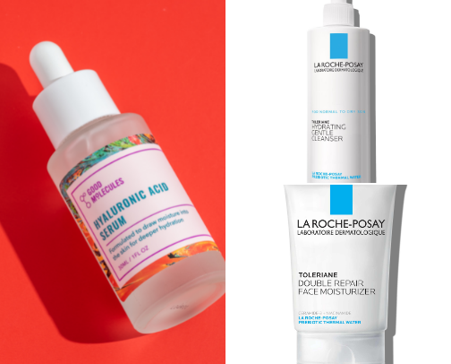 Glowinggg 💆‍♀️🌟 cover photo collage