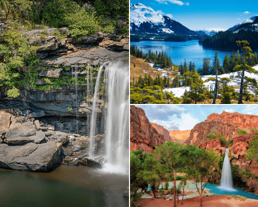 Vacation Destinations cover photo collage