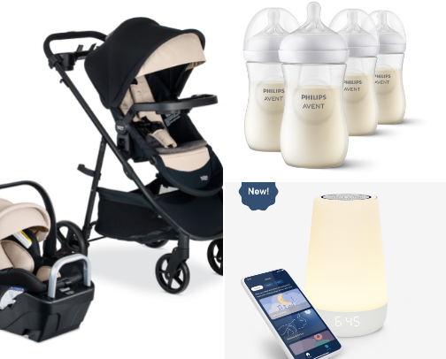 Most Used Baby Products cover photo collage