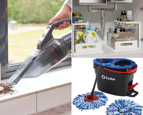 Home & Cleaning Finds That Make Life Easier cover photo collage