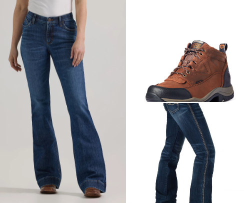 My favorite western apparel cover photo collage