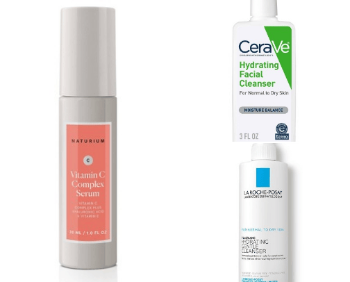 Skincare/ Makeup cover photo collage