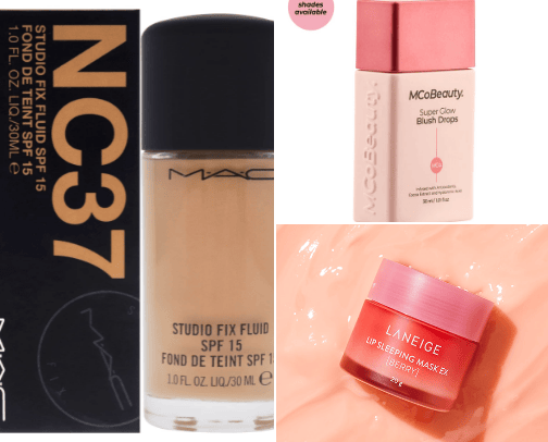 My Make Up Favs cover photo collage