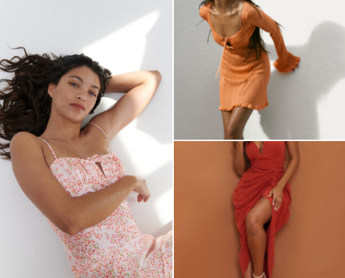 Mode femme cover photo collage