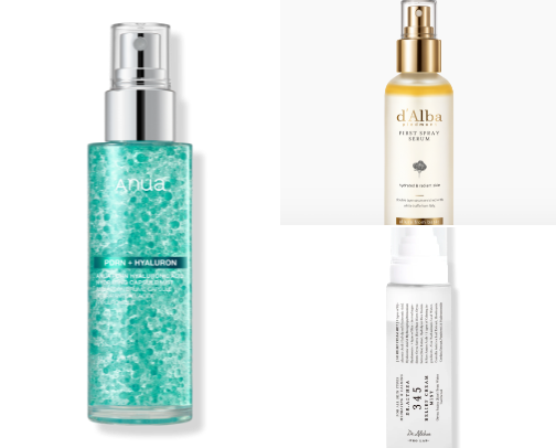 Skincare cover photo collage