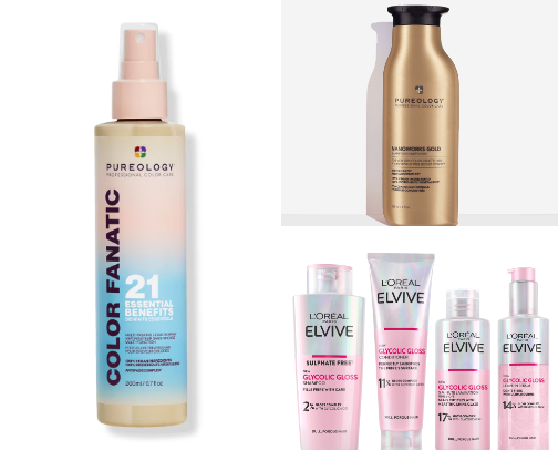 Haircare cover photo collage