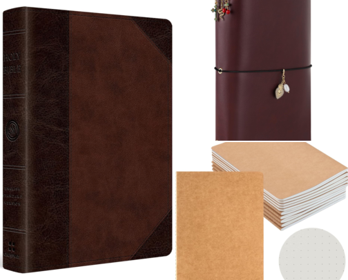 Bible journaling! cover photo collage