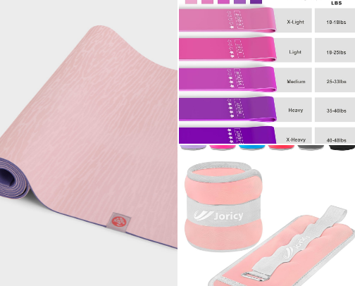 Pilates by Izzy Workout Finds 🧘‍♀️💗 cover photo collage