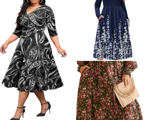 Cute Casual Fits for Plus-Size Babes cover photo collage
