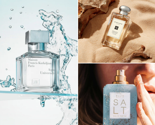 Euro Summer: Fragrance List cover photo collage
