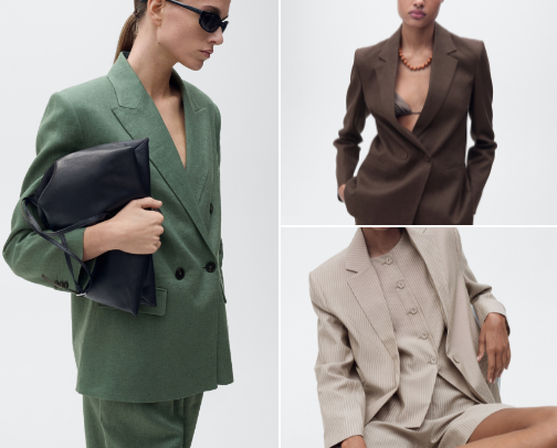 🍂Fall into Style: The perfect blazer for crisp autumn days! cover photo collage