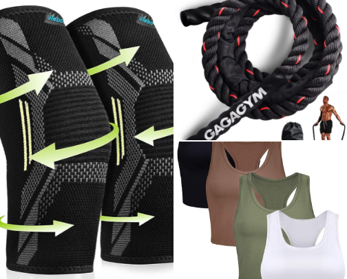 Fitness cover photo collage