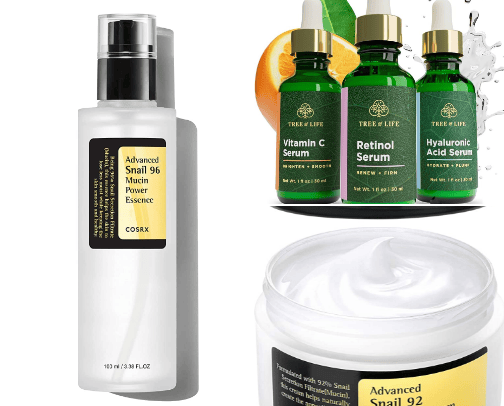 Skin care routine must haves cover photo collage
