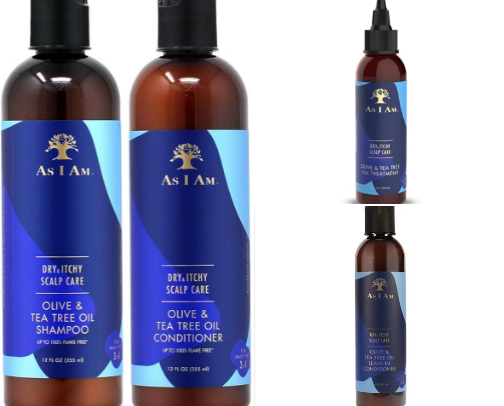 Dandruff products cover photo collage