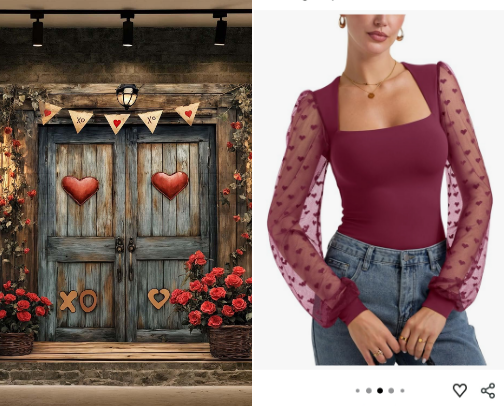 Love is in the air 💜 cover photo collage