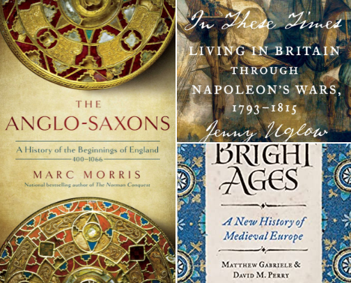 Fascinating History Books and Biographies cover photo collage