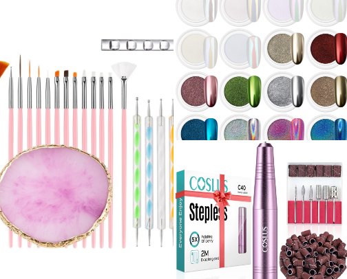 At-Home Nail Studio ✨ cover photo collage