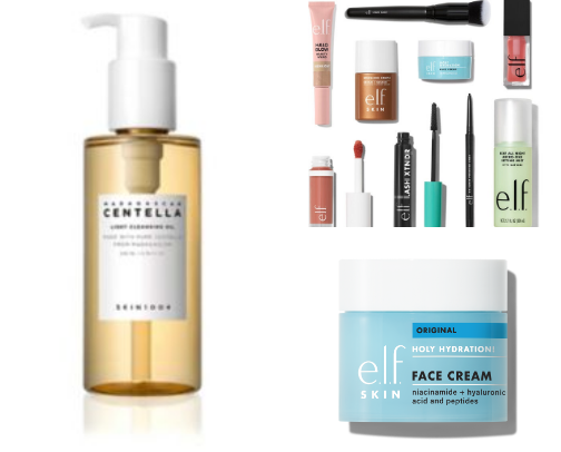 skincare essentials cover photo collage