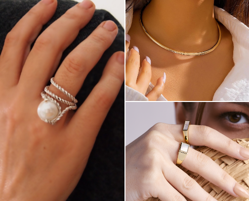 Statement Jewelry cover photo collage