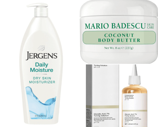 For a soft, good smelling and glowy skin cover photo collage