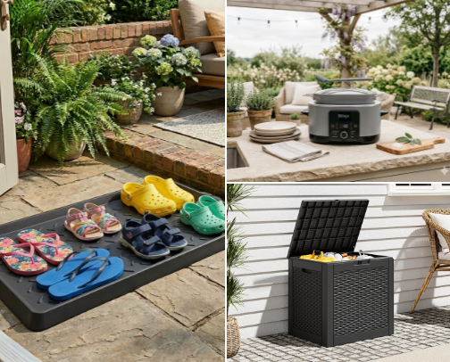 Small Apartment Summer Essentials for Hot, Messy Days cover photo collage