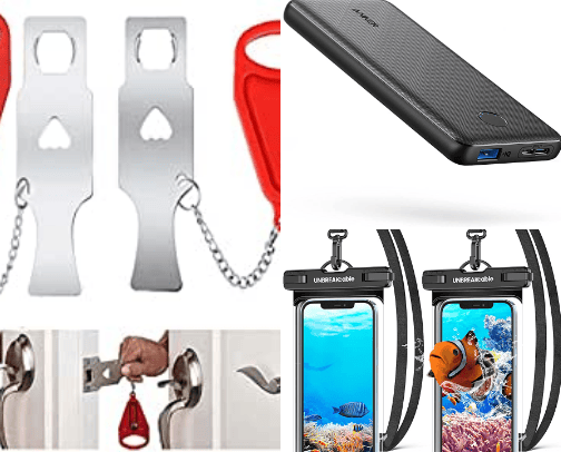 Travel safe cover photo collage