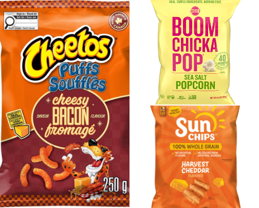 Tasty Snacks cover photo collage
