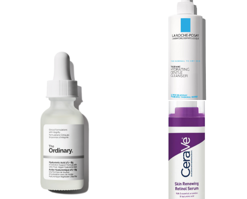 Skincare must haves for over 30s on a budget cover photo collage