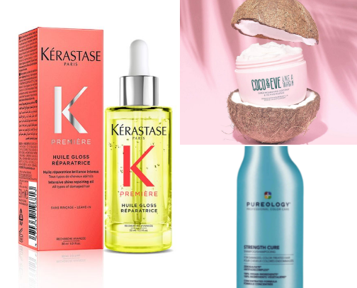 Radiance Refined: Best Products for Revitalizing Damaged Hair cover photo collage