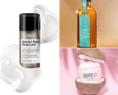 Radiance Refined: Best Products for Revitalizing Damaged Hair cover photo collage